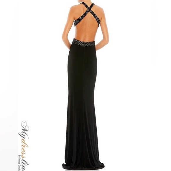 Mac Duggal | Beaded Gown - Picture 2 of 5